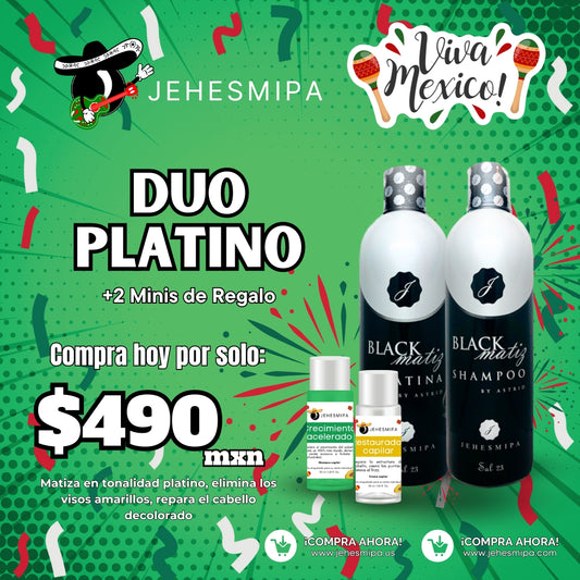 Duo Platinum - Platina el cabello al instante.