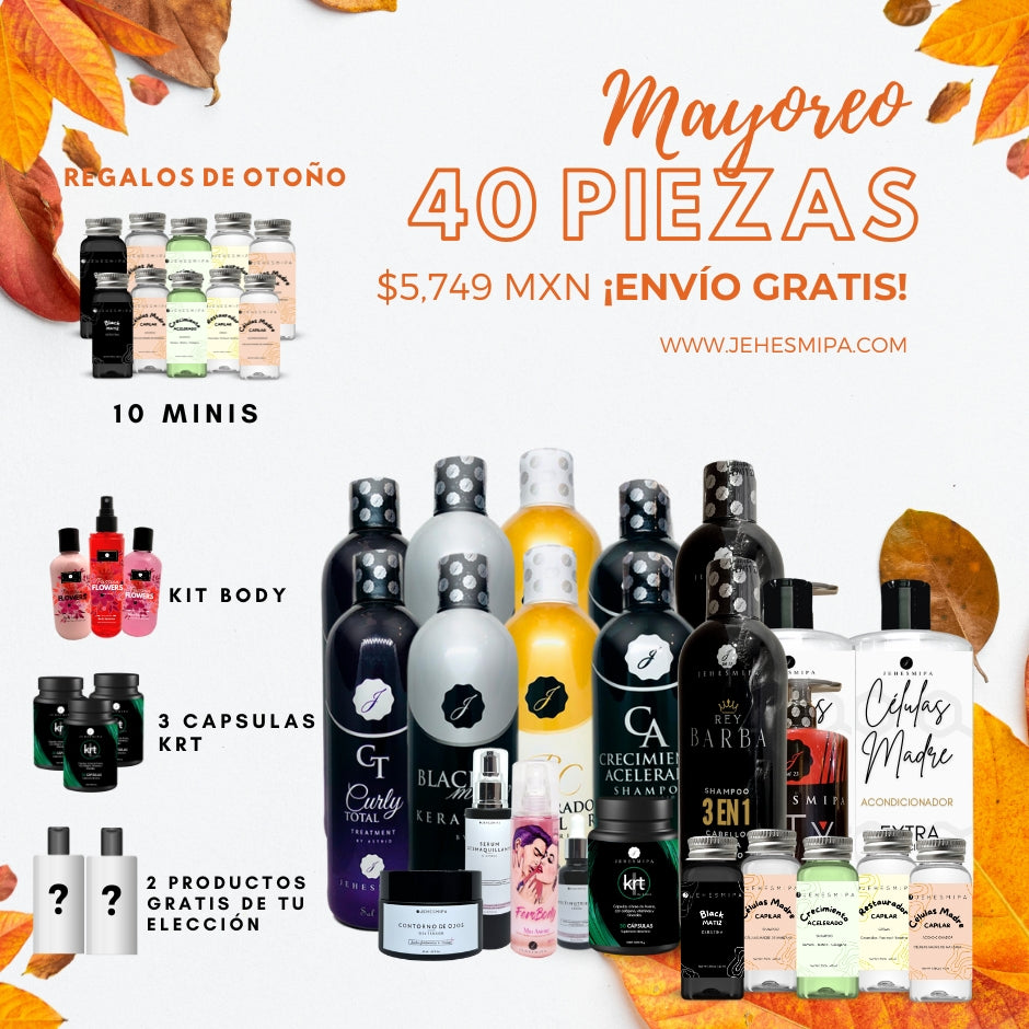 KIT VIP MAYOREO 40 PIEZAS